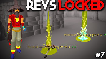 Getting 99 Magic Only In The Rev Caves | OSRS | #7