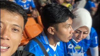 Nonton Persib Bareng Dikingo & Dinda Si Jalak Harupat