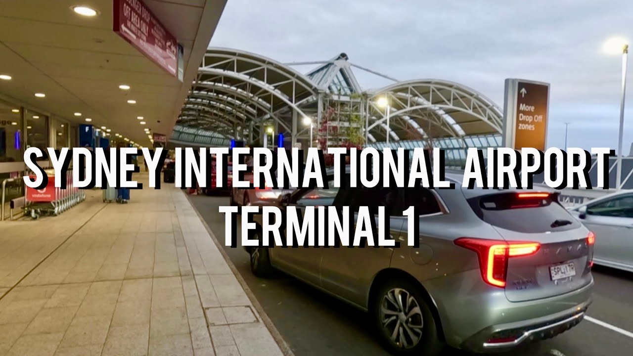 Sydney International Airport - Terminal 1 Departure Walkthrough