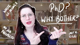 Why I'm REALLY Doing a PhD