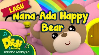 Miniatura de vídeo de "Lagu Kanak Kanak | Nana Ada Happy Bear | Didi & Friends"