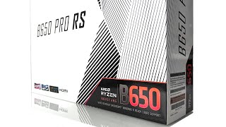 The Most Affordable AM5 Motherboard Featuring the B650 Chipset - ASRock B650 PRO RS