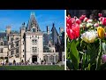 Biltmore Estate: House, Gardens, &amp; Shops - COMPLETE TOUR! | Tour the Gardens during Biltmore Blooms!