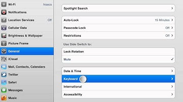 How to remove Russian keyboard from iPad iOS 5