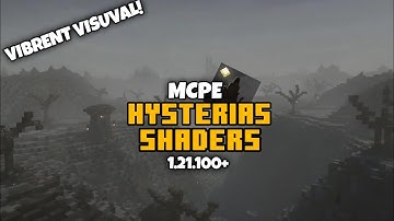 🎃 Hysterias Dark Vibrent Shader For MCPE // Vibrent Visual resource pack