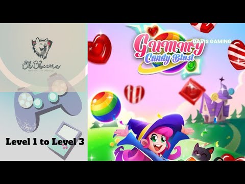 Latest & New android Game(Gummy Candy Blast! Free Match 3 Game Puzzle Game)2021