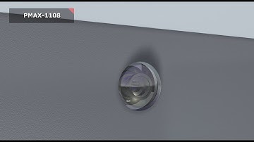 Fisheye Covert Camera with PMAX-1108 Mounting Video