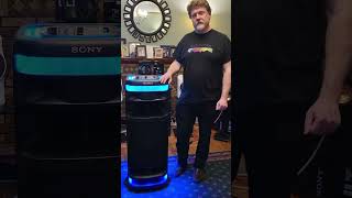 Unboxing Sony’s New ULT TOWER 10 Party Speaker | First Look and Listen