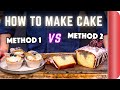 2 Easy Ways to Make Cake… Like a Chef | Sorted Food