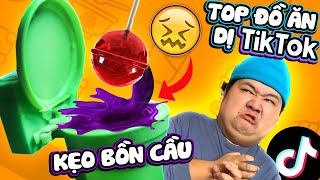 TOP 5 ĐỒ ĂN CỰC DỊ TRÊN TIKTOK | Kẹo Nhúng Bồn Cầu Gây Sang Chấn Tâm Lý | Mazk Unbox #24