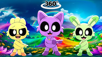 Smiling Critters POKEDANCE in 360 VR Finding Challenge | Poppy playtime 3