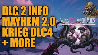 Borderlands 3 DLC 2 Info & Release Date, MAYHEM 2.0, Krieg DLC4, New Guardian Takedown + More