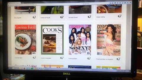 Zinio, Online Magazines: A How To Video