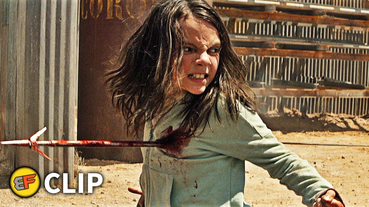 Laura vs Reavers   Fight Scene  Logan 2017 Movie Clip HD 4K