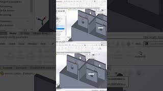 how to use chamfer in solidworks or how you can fillet on the object in #solidworks #short