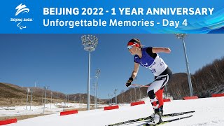 Beijing 2022 - 1 Year Anniversary: Unforgettable Memories of Day 4 | Paralympic Games