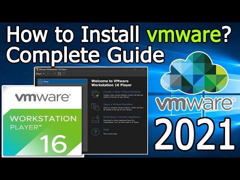 वीडियो: विंडोज़ पर वीएमवेयर प्लेयर स्थापित करना