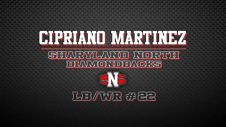 Cipriano Martinez LB/WR (8th Grade Highlights)