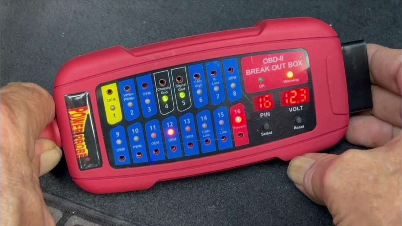 Power Probe PPECB OBDII Breakout Box YouTube