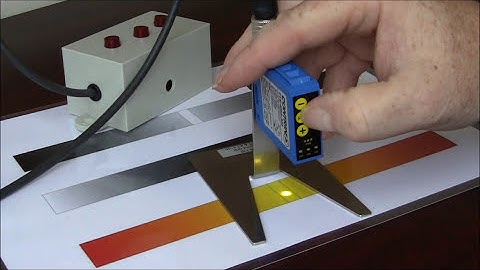Setting the Contrast Sensor FTS 4055 xxx
