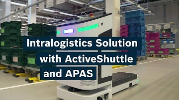 [EN]  Intralogistics solution with autonomous transport system and  production assistants