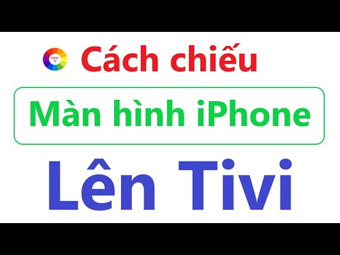 CÁCH CHIẾU MÀN HÌNH ĐIỆN THOẠI IPHONE LÊN TIVI = AI CŨNG LÀM ĐƯỢC ...