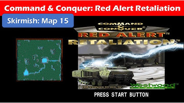 Command & Conquer - Red Alert Retaliation (Skirmish MAP 15 / Longplay PSX)