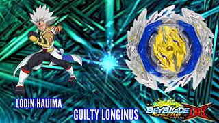 Beyblade Burst DB/Dynamite Battle: Character & New Beyblade (Lodin Haijima & Guilty Longinus)