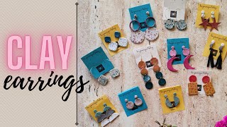 Start Small Business | Small Business For Beginners| Clay Earrings Diy Tutorial | Shilpkar Clay Idea