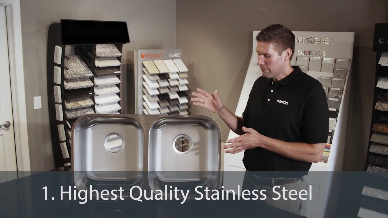 Karran® Stainless Sink Benefits Video - YouTube