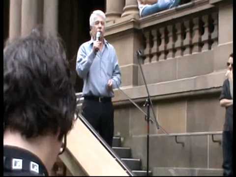 Wikileaks Rally Sydney 10 Dec 2010 Keith Dodd