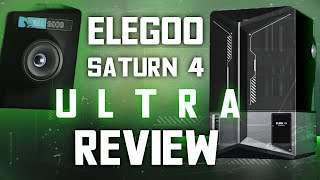 Elegoo Saturn 4 Ultra Review | Fast Printing and Auto Levelling.