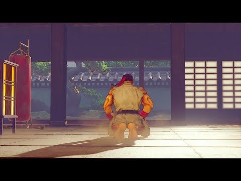 스트리트 파이터 5 아케이드 에디션 - 신 스테이지 도장 모드 시연 (Street Fighter 5 AE / PS4)