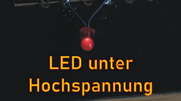 Was passiert wenn LED mit Wechselstrom betrieben wird?