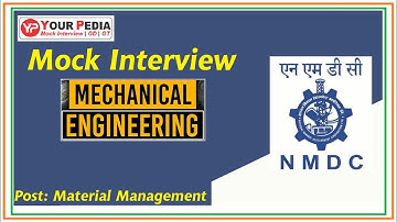 NMDC Mock Interview | National Mineral Development Corporation | NMDC Material Management Interview