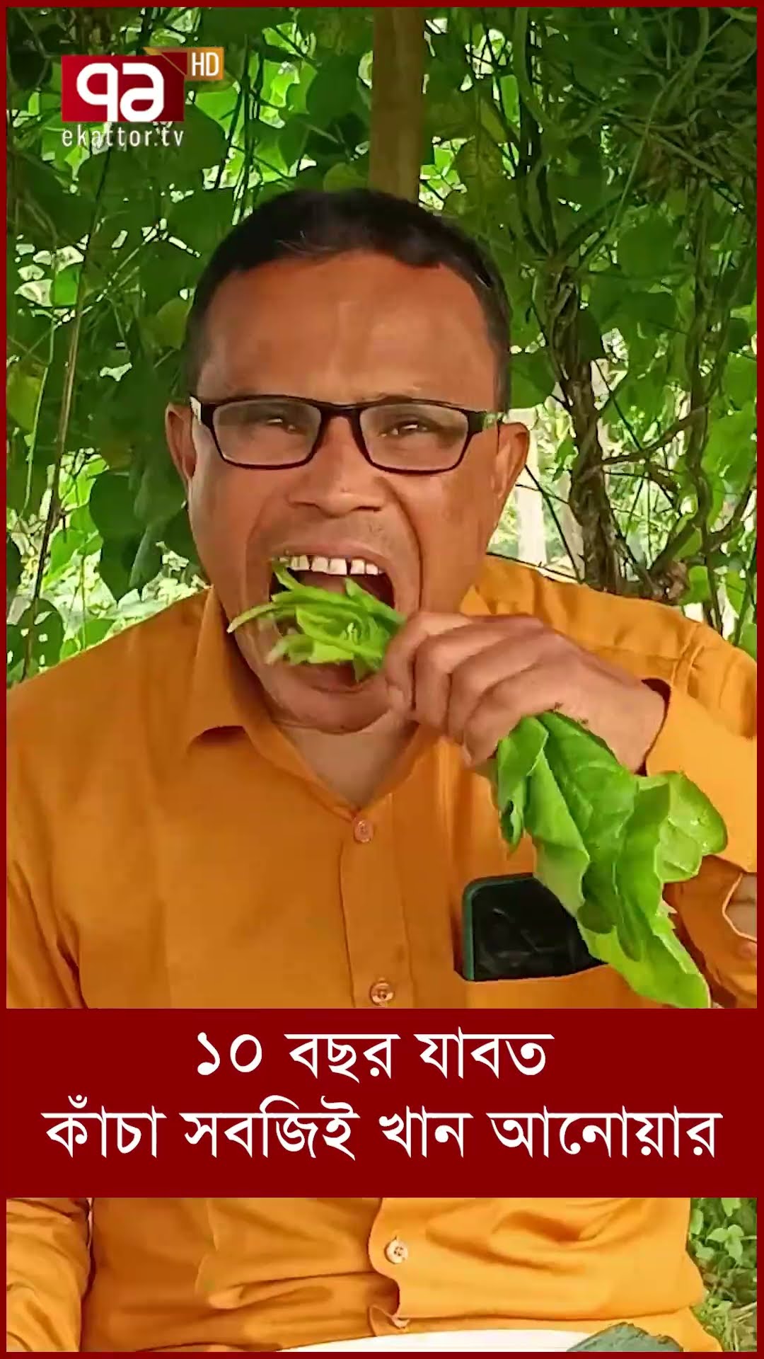সবজিখে'কো আনোয়ারের কাণ্ড !