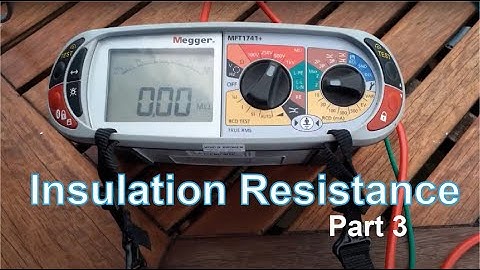 Insulation Resistance - Part 3 - Dealing with  false positives and false negatives.