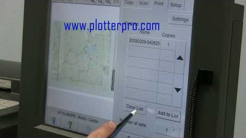 HP designjet 815MFP Demo