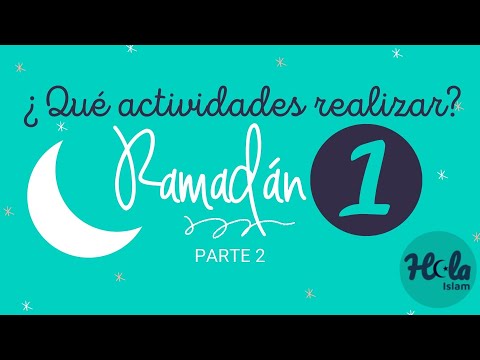 Video: ¿Qué actividades importantes se realizan durante el Ramadán?