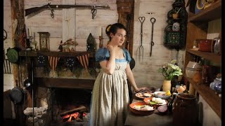 Early 1800s Cooking with Leftovers |ASMR Real Historical Recipes| Chicken & Potatoes