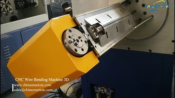 3 axis 7 axis 3D wire bending machine , China factory wire bending machine for stainless steel wire