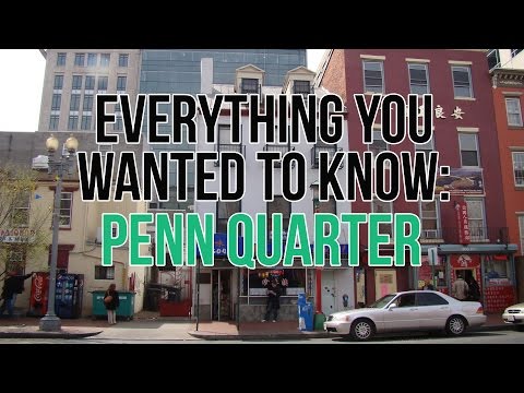 Video: Peta Penn Quarter: Pusat Kota Washington, DC