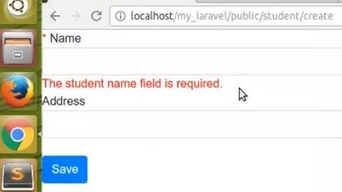 Laravel 5.4 - How to using validation in laravel [part 5]