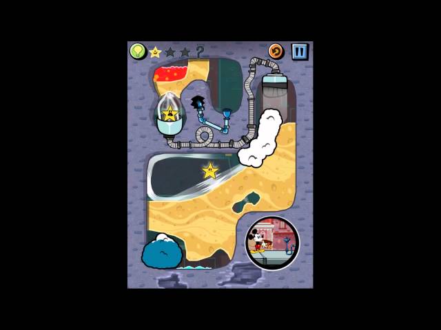 Where's My Mickey? level 5-7 Walkthrough - YouTube