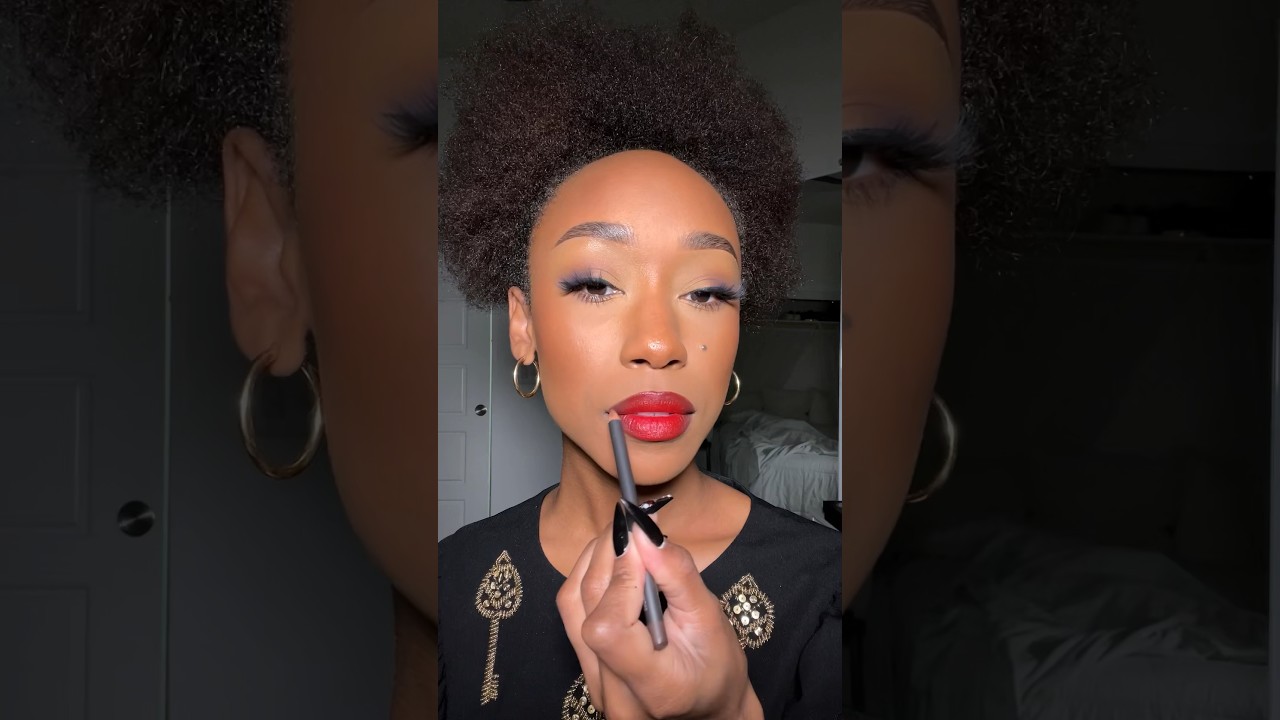 How to Wear Red Lipstick - YouTube