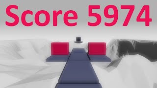 Geometry Run 3D (Gamee) Score 5974 screenshot 3