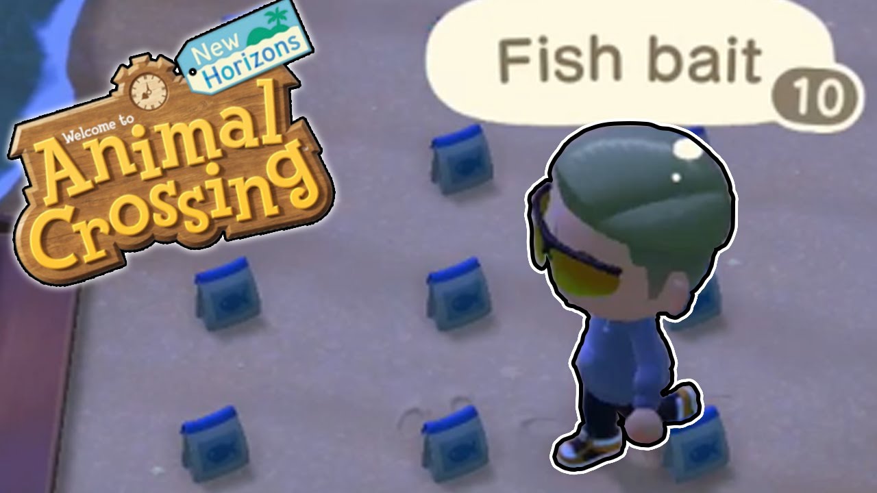 I Used 200 Bait in Animal Crossing New Horizons 