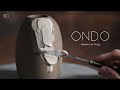 화장토를 발라 만든 도자기 화병 : How to make a Ceramic Vase [ONDO STUDIO]