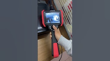 Portable industrial video inspection borescope snaked endoscope flexible videoscope