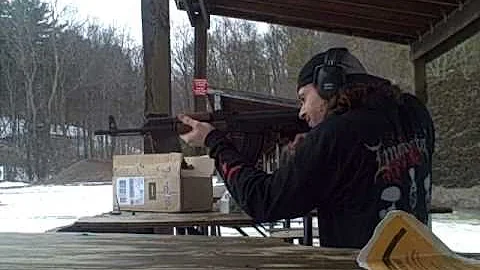 firing my WASR 10/63 with new TAPCO muzzle brake